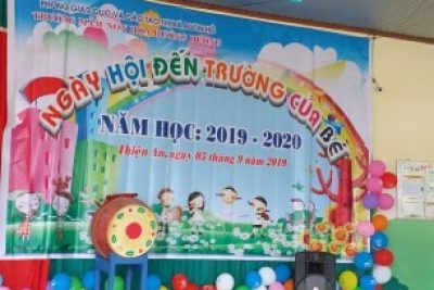 Ngày 5 tháng 9 năm 2019 lễ khai giảng tại trường
