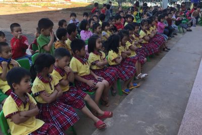 Hội thi ” Kể chuyện về  tấm gương đạo đức Hồ Chí Minh”  của cô và trò nhà trường, gặt hái được nhiêu thành công