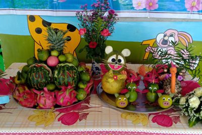 Lớp lá 2 trải nghiệm vui tết trung thu