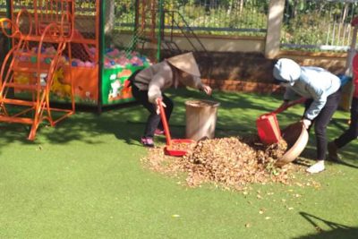 Công tác chuẩn bị  đón trẻ đến trường