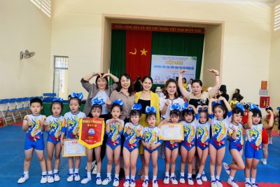 Hội thi erobit cấp Thị xã và cấp Tỉnh đạt thành tích cao của trường